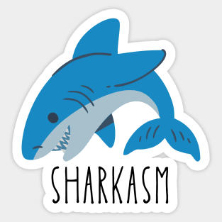 Sharkasm Sticker